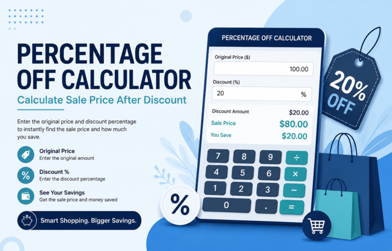 Percentage Off Calculator