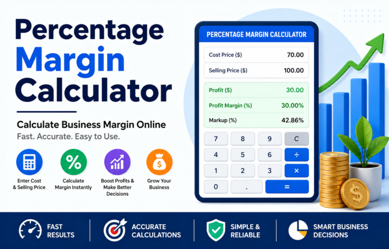 Percentage Margin Calculator