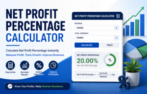 Read more about the article Net Profit Percentage Calculator – Calculate Net Profit Percentage