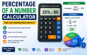 Read more about the article Percentage of a Number Calculator – Find Any Percentage Quickly 2026