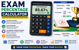 Read more about the article Exam Percentage Calculator: 10 Quick Methods for Students