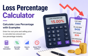 Read more about the article Loss Percentage Calculator – 5 Easy Examples